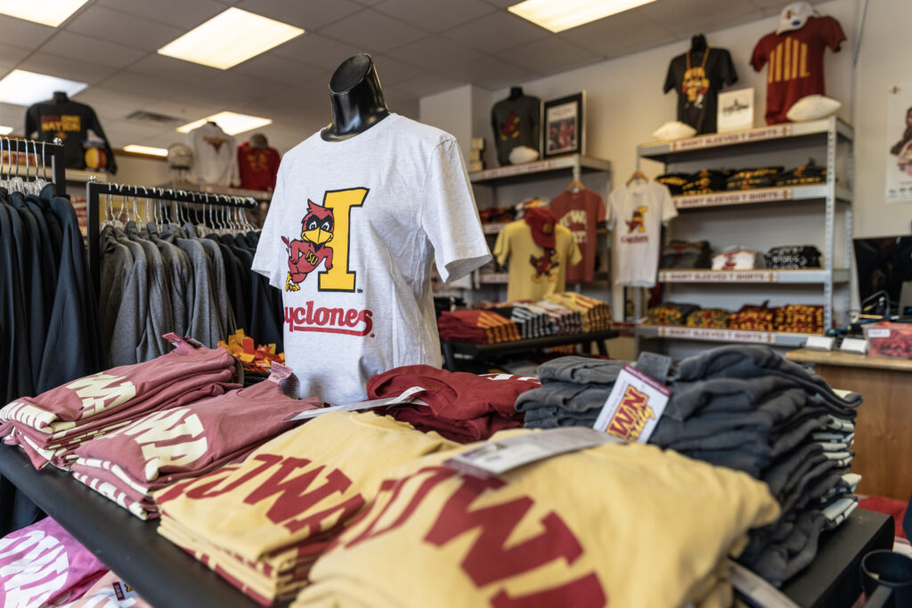 Where to find Cyclone gear in Ames, Iowa