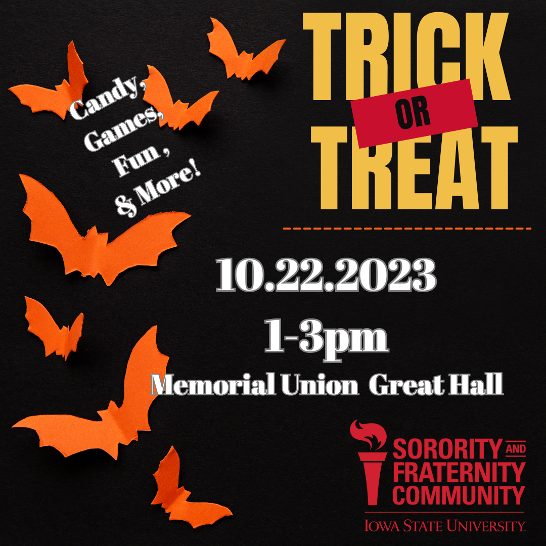 ISU Sorority and Fraternity Trick or Treat Discover Ames